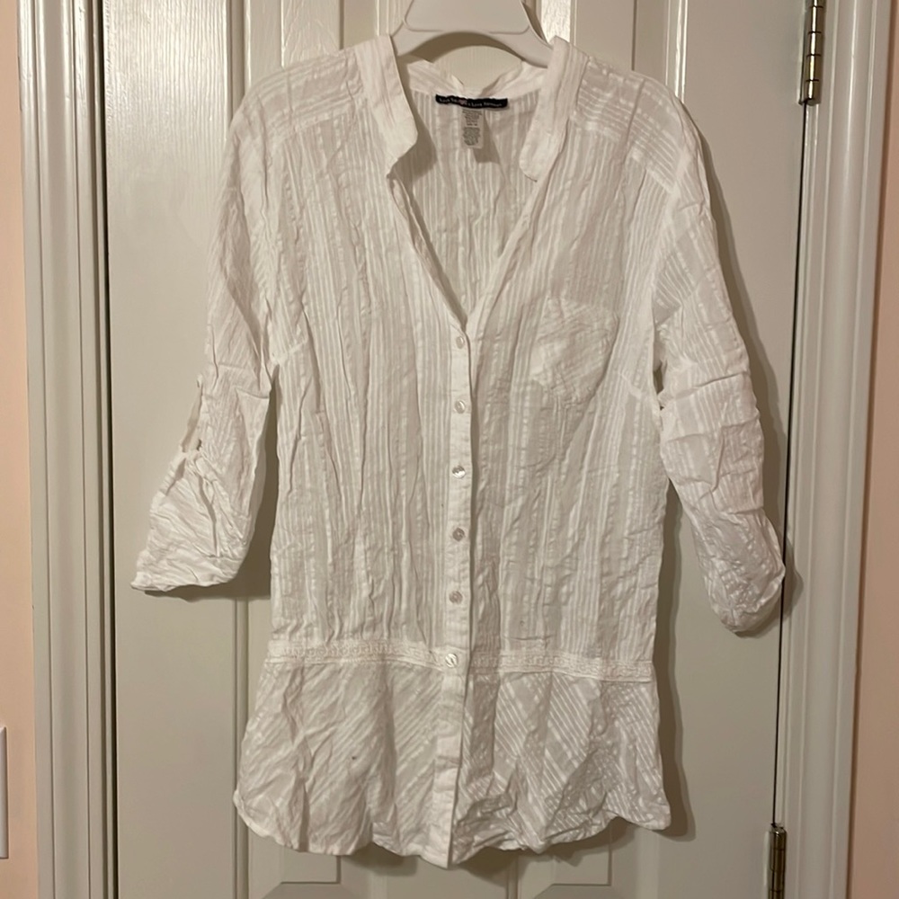 Love squared shirt white medium